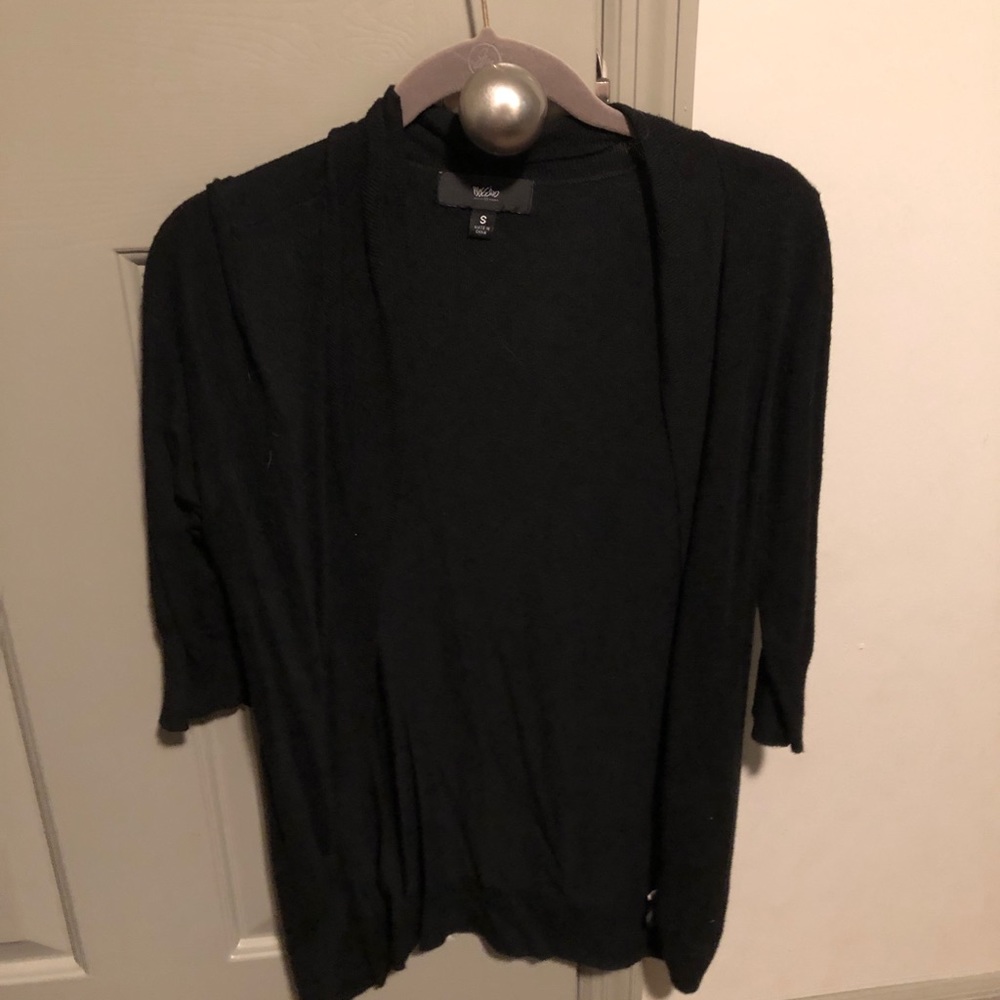 Black mossimo cardigan small